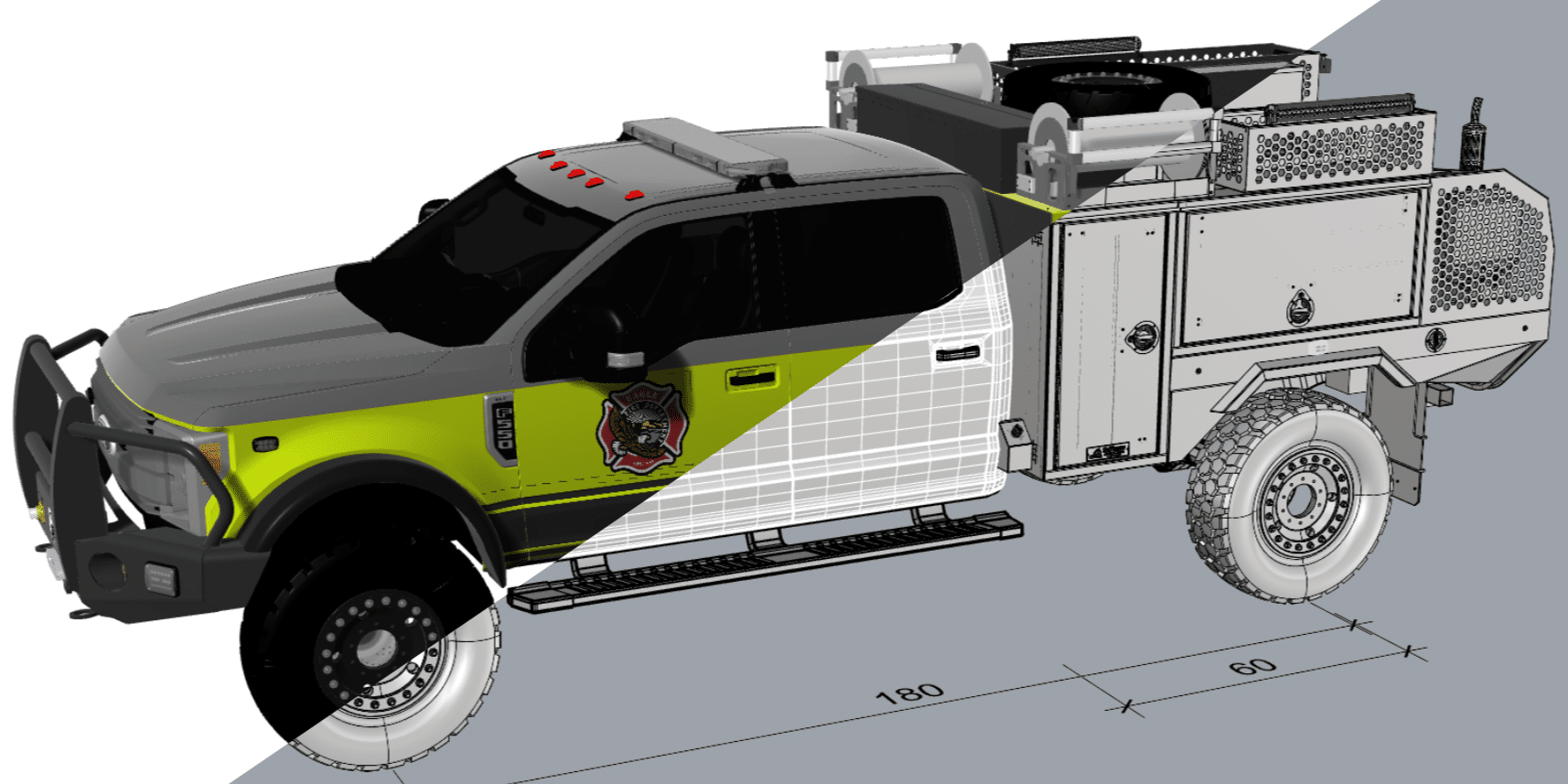 brush truck wildland